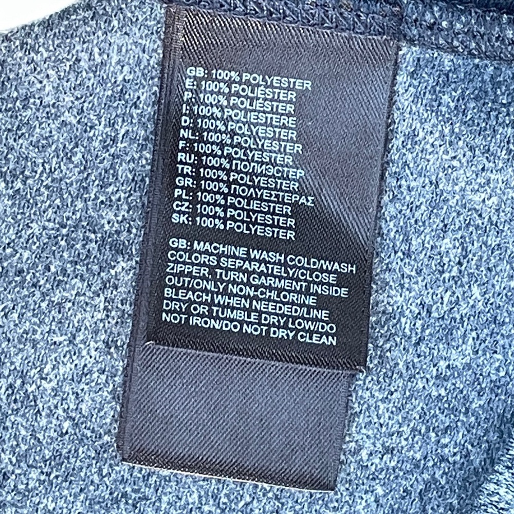 The North Face Full Zip Cinder Tenacious Jacket Mens M Blue Hiking Performance - Picture 4 of 9
